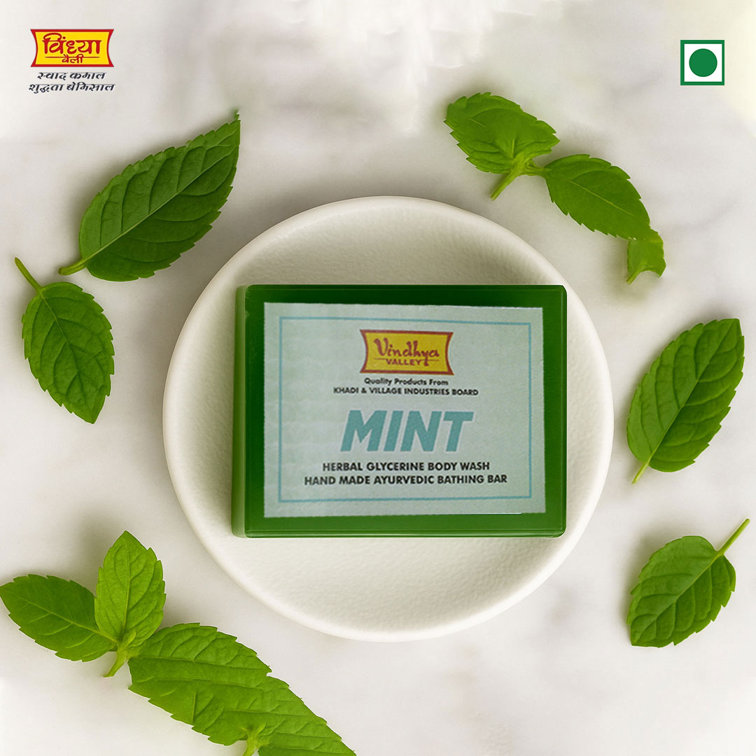 मिंट साबुन – ठंडक व ताज़गीभरी सफ़ाई