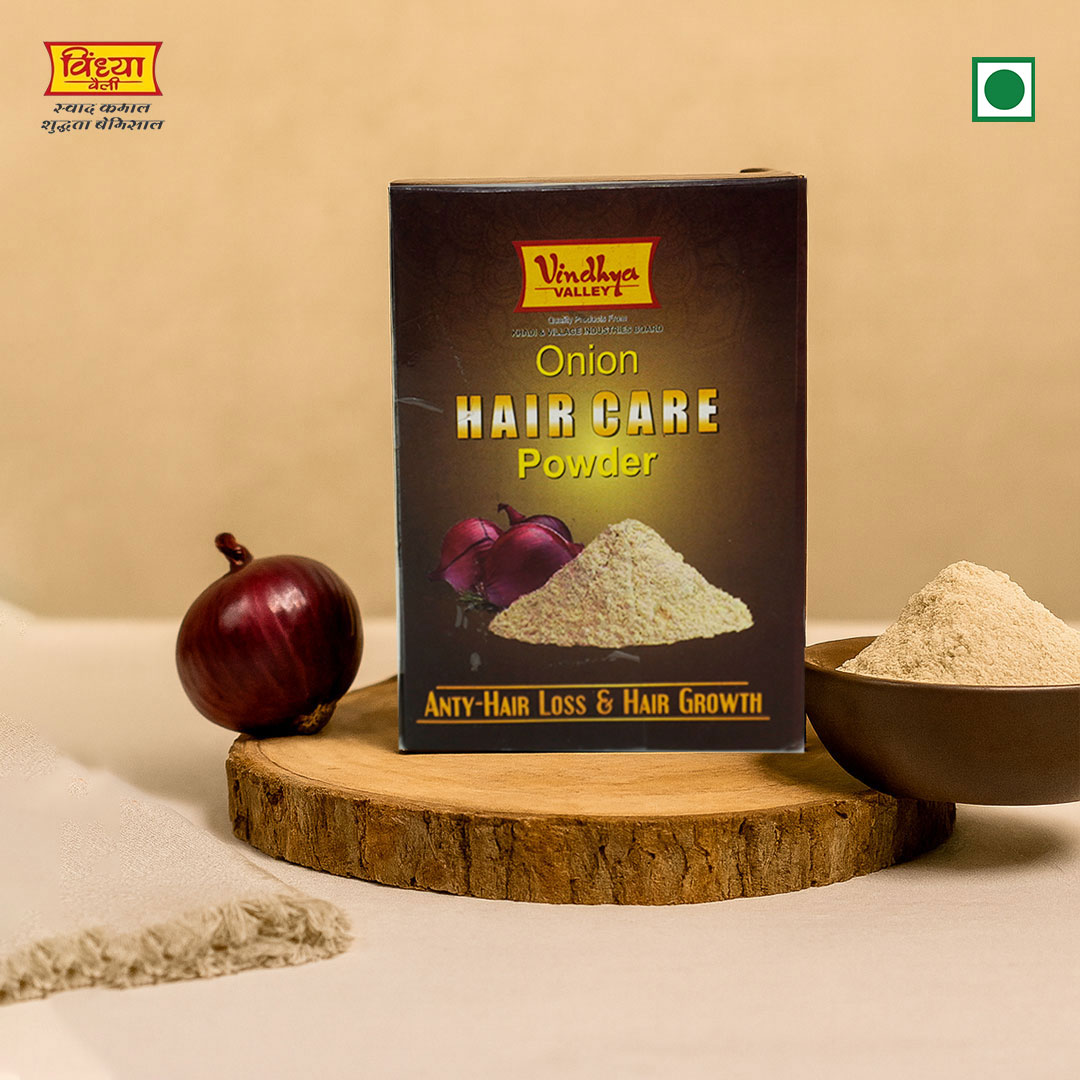 ऑनियन हेयर केयर पाउडर – बालों को मजबूत और पोषण दें
