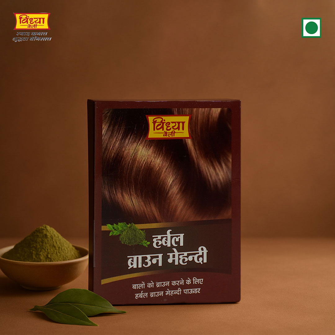 ब्राउन मेहंदी – प्राकृतिक बालों का रंग और देखभाल