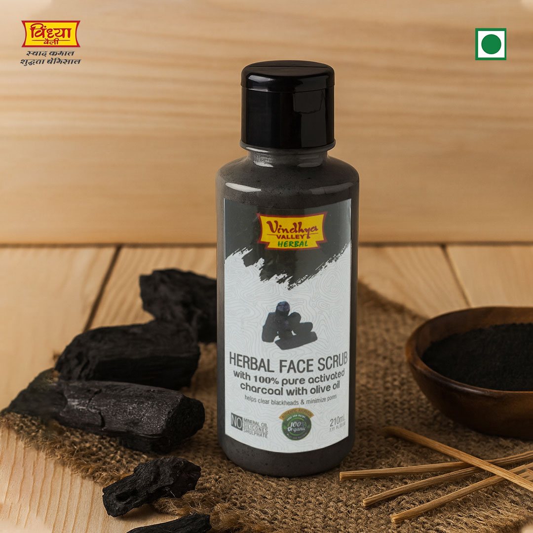 विंध्या वैली चारकोल फेस स्क्रब