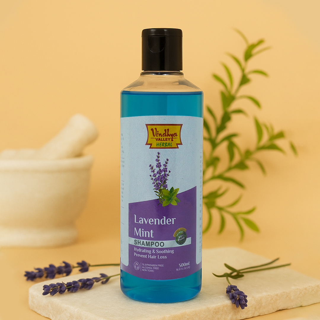 विंध्या वैली लैवेंडर मिंट शैम्पू