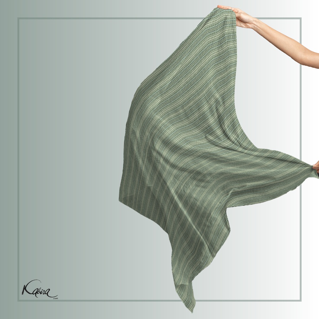 डिजिटल प्रिंट मसलिन खादी स्टोल – हर मौसम का साथी