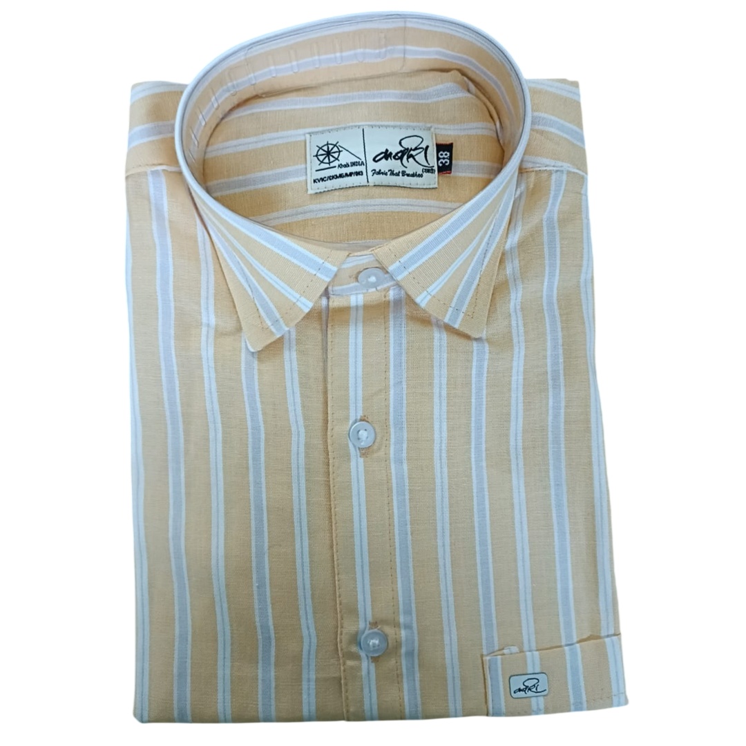 सूती लाइनिंग युक्त फुल स्लीव्स शर्ट – दैनिक कार्यालय उपयोग हेतु