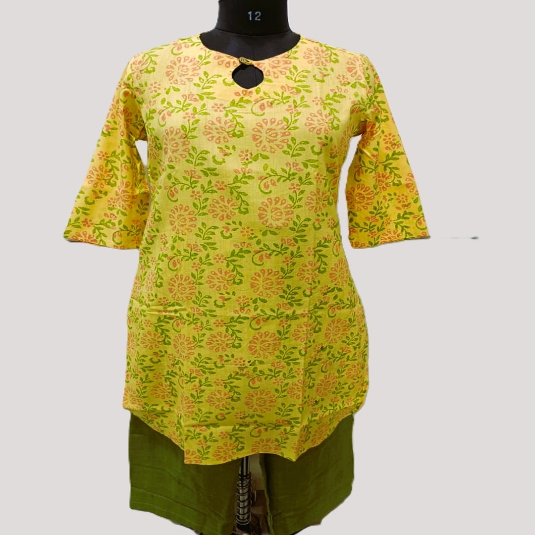 ब्लॉक प्रिंट महिला लॉन्ग कुर्ता– परंपरा और आधुनिक उपयोगिता का समन्वय