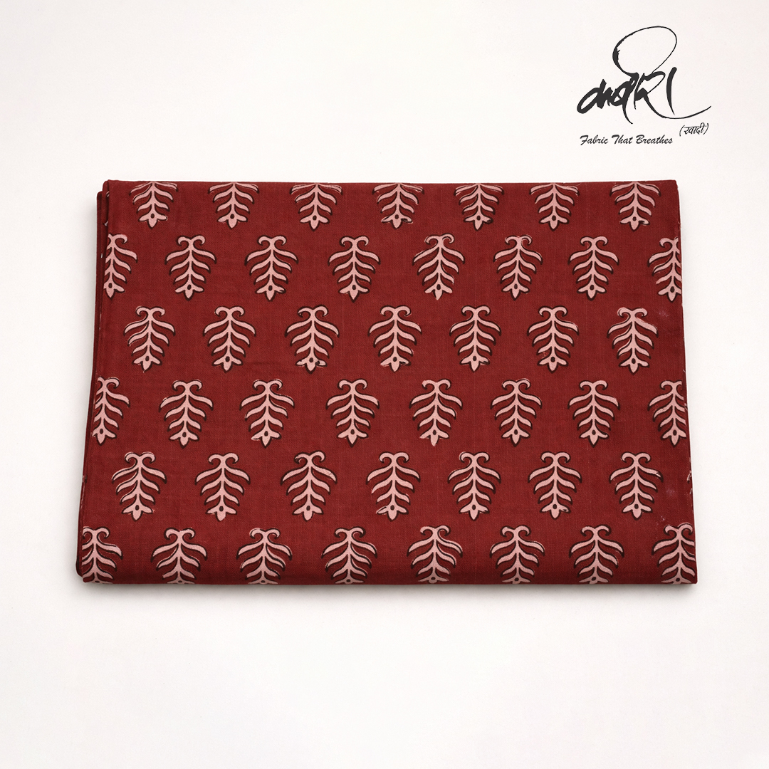 बाघ प्रिंट रनिंग फैब्रिक – पारंपरिक प्रिंट में टिकाऊ विकल्प